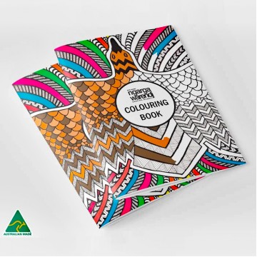 Colouring Book | Dancing Wombat Colouring Book | Dancing Wombat